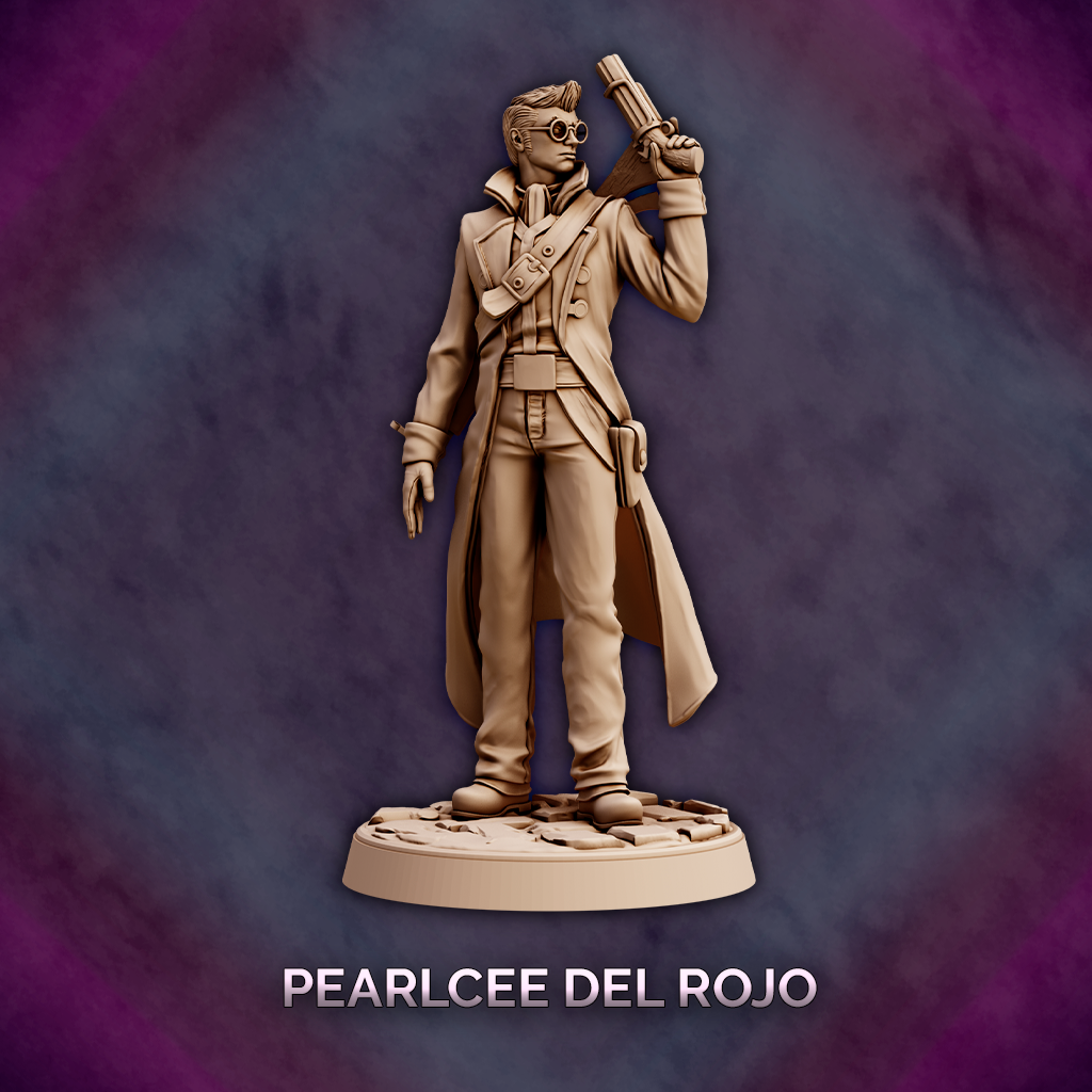Pearlcee del Rojo - Human Figther and Gunslinger